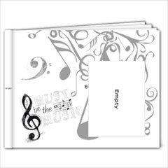 Must Be The Music 9 X 7 20 Page Book