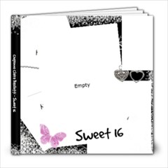 8x8 TO COPY Sweet 16 Girl Pink - 8x8 Photo Book (20 pages)
