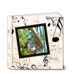 Must be the Music 4 x 4 deluxe Memory Album - 4x4 Deluxe Photo Book (20 pages)