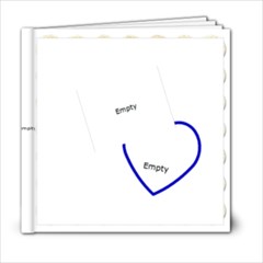 Just Married 6 x 6 Wedding Album - 6x6 Photo Book (20 pages)
