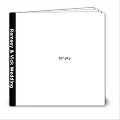Wedding Book 2 - 6x6 Photo Book (20 pages)