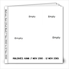Maldives (share) v2 - 8x8 Photo Book (20 pages)