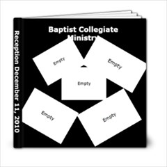 Reception - 6x6 Photo Book (20 pages)