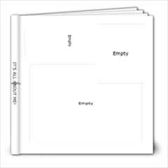 It s All About Me! 8x8 Photo Book (30 Pages)