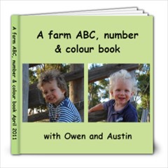ABC, Number  - 8x8 Photo Book (20 pages)