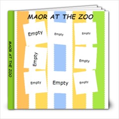 maor at the zoo - 8x8 Photo Book (30 pages)