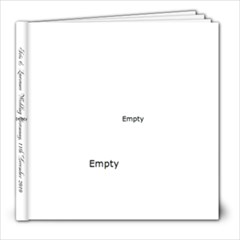 Iris & Lawrance Wedding Ceremony, 11th December 2010 - 8x8 Photo Book (60 pages)