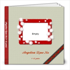 Angelina 1-1.5 Years - 8x8 Photo Book (30 pages)