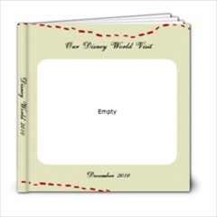 Disney World 2010 - 6x6 Photo Book (20 pages)