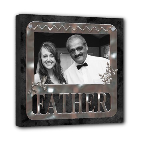 Father 8x8 Stretched Canvas - Mini Canvas 8 x 8 (Stretched) Father 8x8 Stretched Canvas - Mini Canvas 8 x 8 (Stretched)