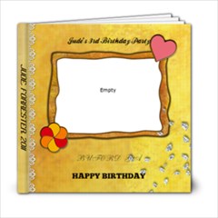 Judes Birthday - 6x6 Photo Book (20 pages)