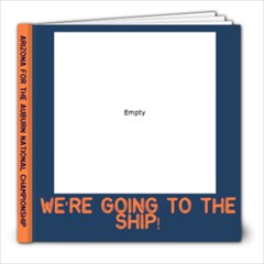 auburn national Championship - 8x8 Photo Book (39 pages)