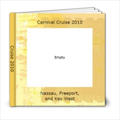 Cruise 2010 - 6x6 Photo Book (20 pages)