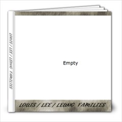 Louis / Lee / Leung Families - 8x8 Photo Book (20 pages)