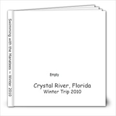 manatees - 8x8 Photo Book (20 pages)