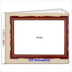 China Trip - Gift for Dad - 9x7 Photo Book (20 pages)