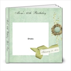 Moms Birthday - 6x6 Photo Book (20 pages)