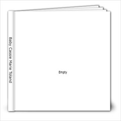 Baby Cassie - 8x8 Photo Book (20 pages)