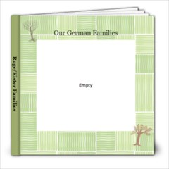 Ruge/Kister Families - 8x8 Photo Book (39 pages)