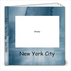 NYC 2009 - 8x8 Photo Book (20 pages)