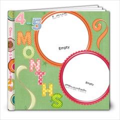 Claire & Caden 4-5 Months - 8x8 Photo Book (20 pages)