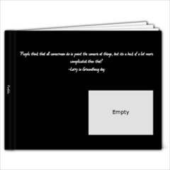 Portfolio album - 9x7 Photo Book (20 pages)