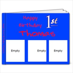 birthday book - 9x7 Photo Book (20 pages)