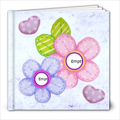 Hearts & Flowers 8 x 8 20 page all occasion album - 8x8 Photo Book (20 pages) Hearts & Flowers 8 x 8 20 page all occasion album - 8x8 Photo Book (20 pages)
