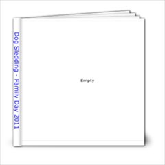 DogSledding - 6x6 Photo Book (20 pages)