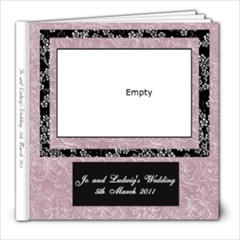 Wedding Album - 8x8 Photo Book (60 pages)
