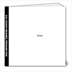 laura hockey book - 8x8 Photo Book (39 pages)