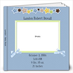 Landon 1st year - 12x12 Photo Book (40 pages)