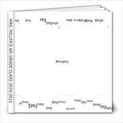 Miller Book - 8x8 Photo Book (20 pages)