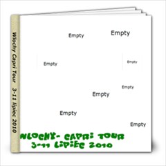 Italy - 8x8 Photo Book (20 pages)