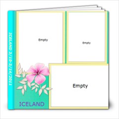 ICELAND 2011 - 8x8 Photo Book (20 pages)