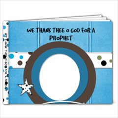 WE THANK THEE O GOD FOR A PROPHET - 7x5 Photo Book (20 pages)