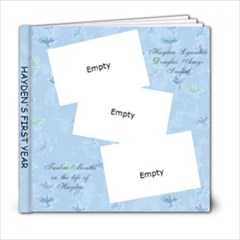 hayden s first year COMPLETED - 6x6 Photo Book (20 pages)