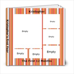 Kristopher s First Year Complete - 6x6 Photo Book (20 pages)