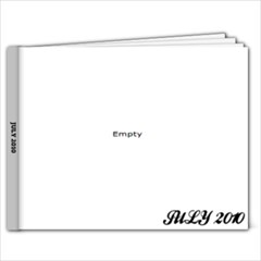 JULY 2010 - 9x7 Photo Book (20 pages)