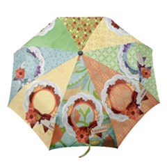 Floral Symphony-folding umbrella, template Floral Symphony-folding umbrella, template