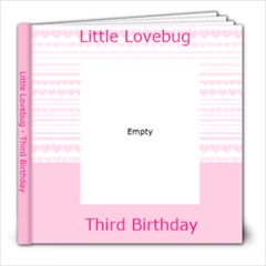 Third Birthday - 8x8 Photo Book (20 pages)
