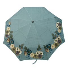 Flowers/April Showers folding umbrella Flowers/April Showers folding umbrella