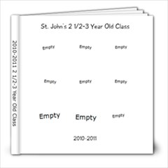 Teacher Book - 8x8 Photo Book (20 pages)