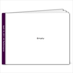 041011 NY Performance - 9x7 Photo Book (20 pages)