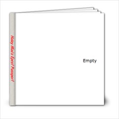 Haley epcot passport - 6x6 Photo Book (20 pages)