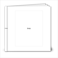 Black & White Any Occasion 6x6 20 pg Photo Book - 6x6 Photo Book (20 pages)