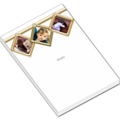 All hanging in a row - Large Memo Pads