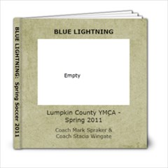 Spring Soccer 2011 - 6x6 Photo Book (20 pages)
