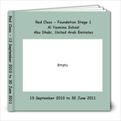 FS1, Red Class - 8x8 Photo Book (30 pages)