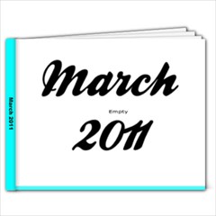 march new - 9x7 Photo Book (20 pages)